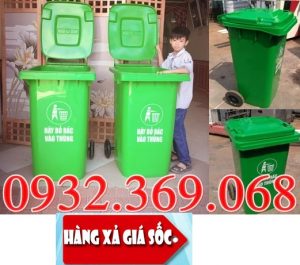 Giá thùng rác 120 lít