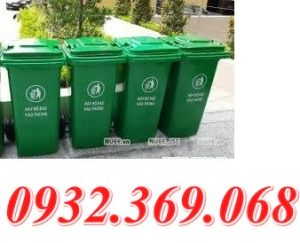 Thùng đựng rác công cộng 120 lít
