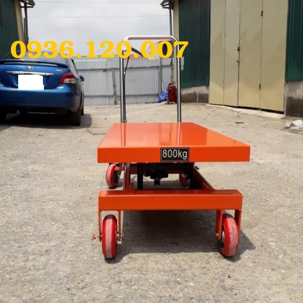 Xe nâng mặt bàn 800kg cao 1m Niuli Xe nâng mặt bàn 800kg cao 1m Niuli