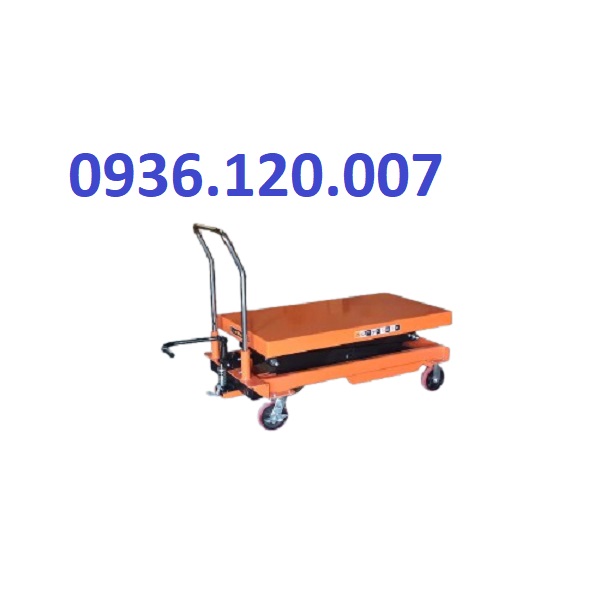 Cấu tạo xe nâng mặt bàn 1000kg lên cao 1.7m